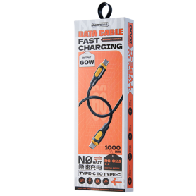 Câble USB-C Charge Rapide 60W REMAX Ruinay RC-C111 Noir 1M – Efficacité et Durabilité