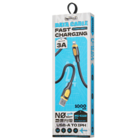 Câble USB Lightning Charge Rapide 2.4A REMAX RC-C113 - 1M Noir - Performance et Fiabilité