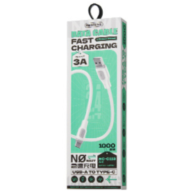 Câble USB / USB-C Charge Rapide 2.4A REMAX RC-C113 1M Blanc - Performances Fiables et Durabilité