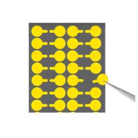 Autocollant de Protection de Caméra 12MM - Sécurité et Confidentialité Maximales pour Vos Appareils