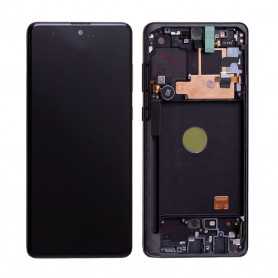 Ecran Samsung Galaxy Note 10 Lite (N770) Noir + Chassis (Service Pack) - 22055A-22193A-94A-92A