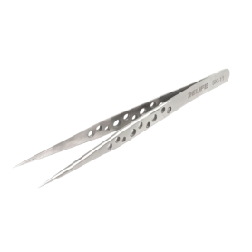 Pincettes Droites avec Trous RELIFE SK-11 - Précision et Confort pour le Travail de Pro précision