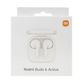 Achetez Écouteurs Bluetooth Redmi Buds 6 Active Blanc - Son Haute Qualité et Confort Optimal