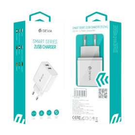 Kit Chargeur USB 12W Devia Smart Series - Doublez la Charge Rapidement