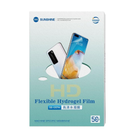 Film Hydrogel Haute Définition SS-057H - Lot de 50 - Protection d'Écran Premium pour Appareils Électroniques