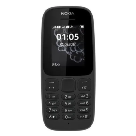 Téléphone Portable Nokia 105 1.77" Noir Neuf - Simplicité et Performance